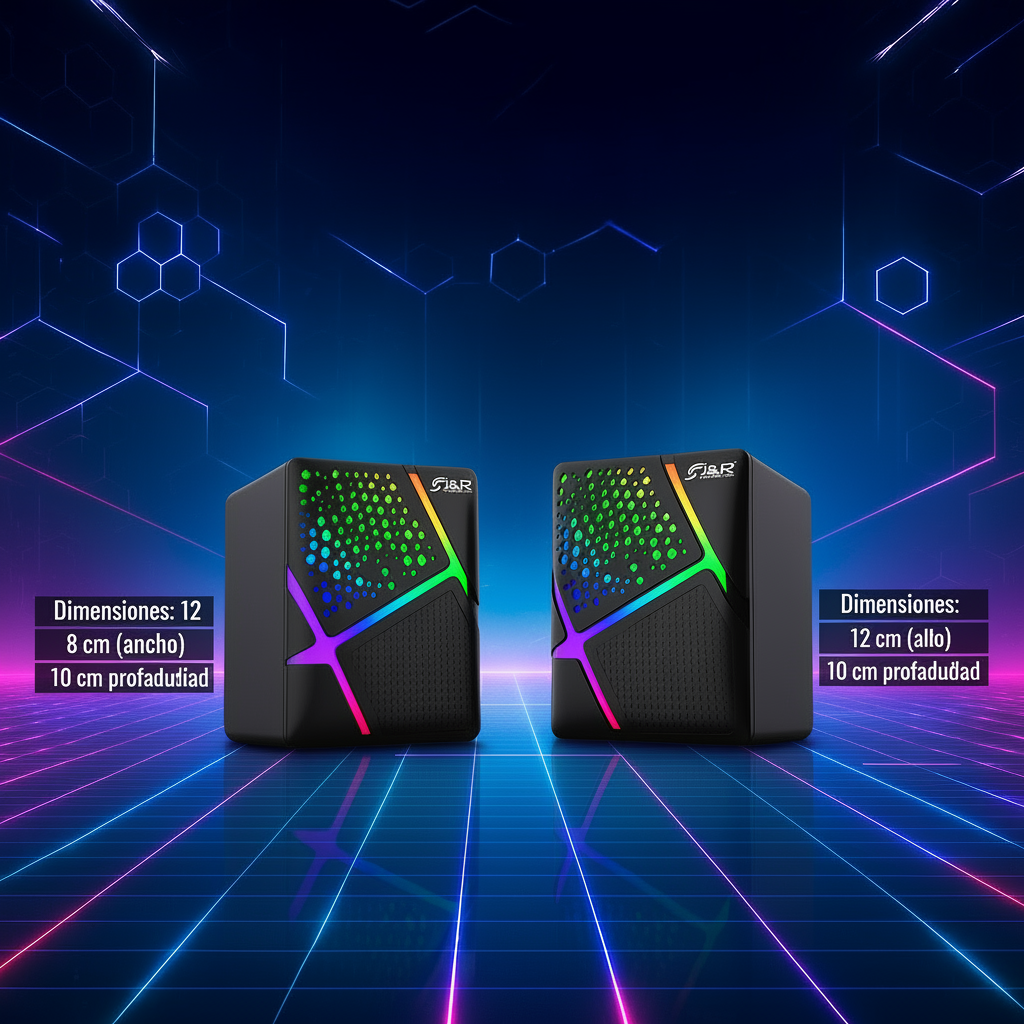 Parlante gamer Rgb usb