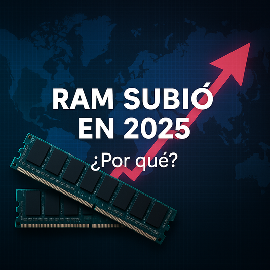 ¿Por qué la RAM subió tanto en 2025? y qué otros componentes podrían seguir en colombia y el mundo)