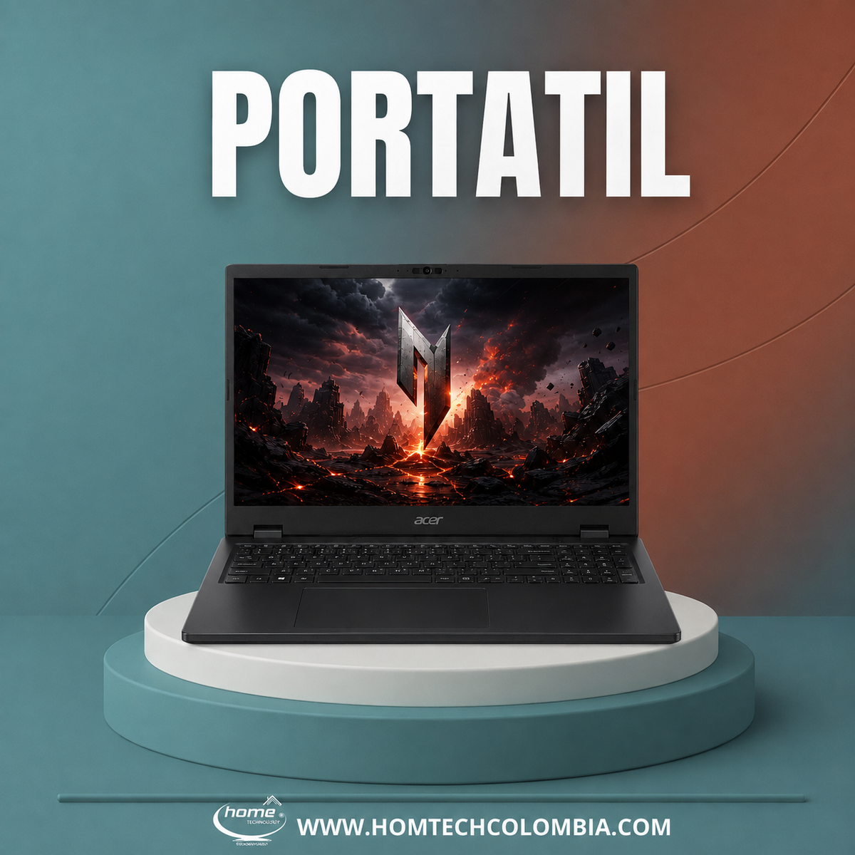 Acer Nitro Lite NL16-71G-5616 - Portátil Gamer i5-210H, 16GB RAM, RTX 3050, 512GB SSD