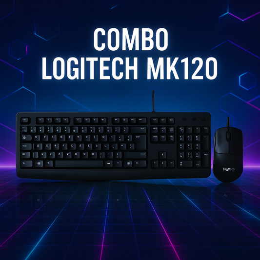 Combo Teclado Mouse logitech mk120
