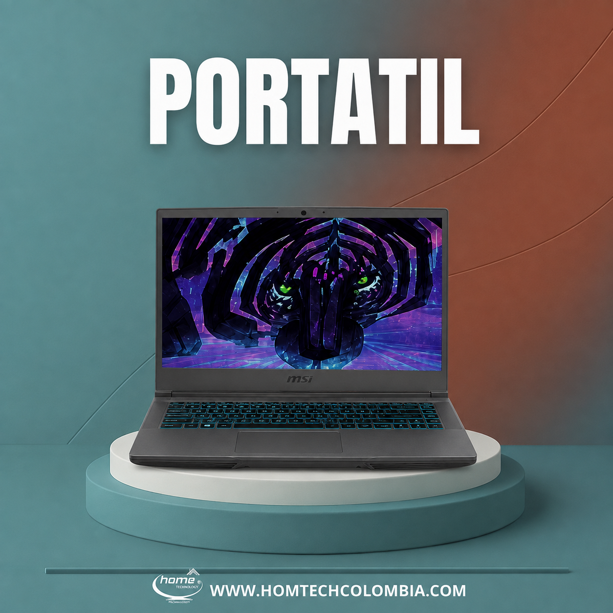 MSI Thin A15 B7VE-476XCO - Portátil Gamer i7-13620H, 16GB RAM, RTX 4050