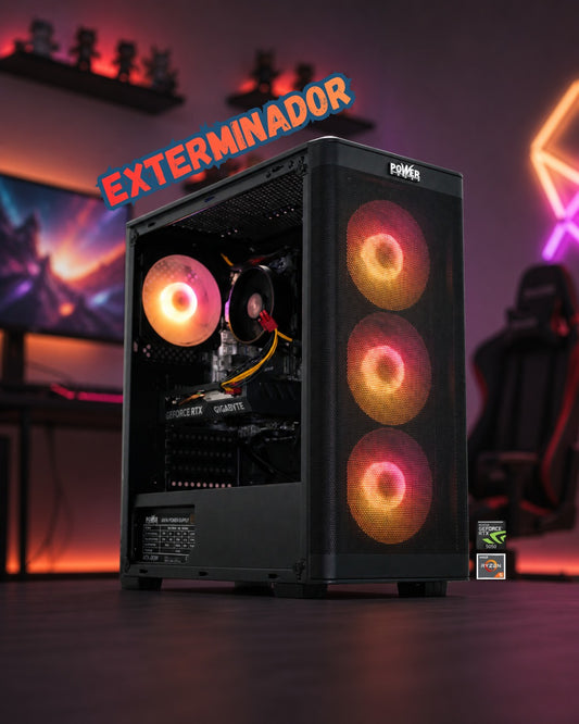Gamer Exterminador / Amd Ryzen 5 5500X3D - RTX 5050 8GB