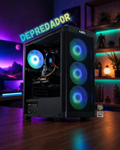 Gamer Depredador / Amd Ryzen 5 5500X3D - RTX 5060 8GB