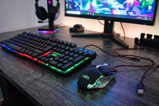 Combo Gamer Teclado Mouse power