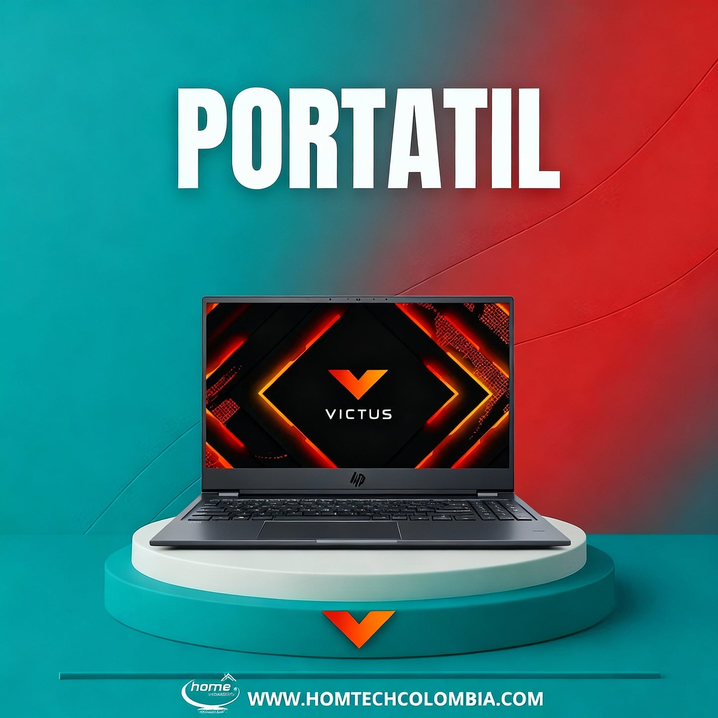 HP Victus 15-FB3019LA / Ryzen 7 7445HS / 8GB DDR5 / 512GB SSD / RTX 3050 6GB / 15.6” FHD