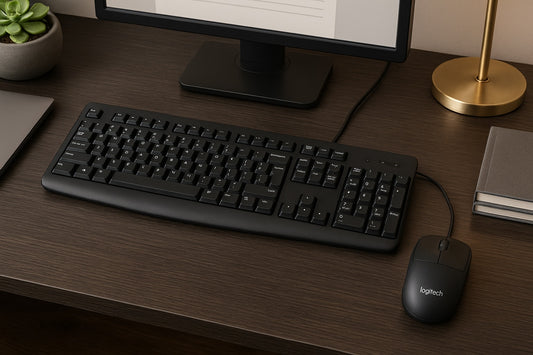 Combo Teclado Mouse logitech mk120